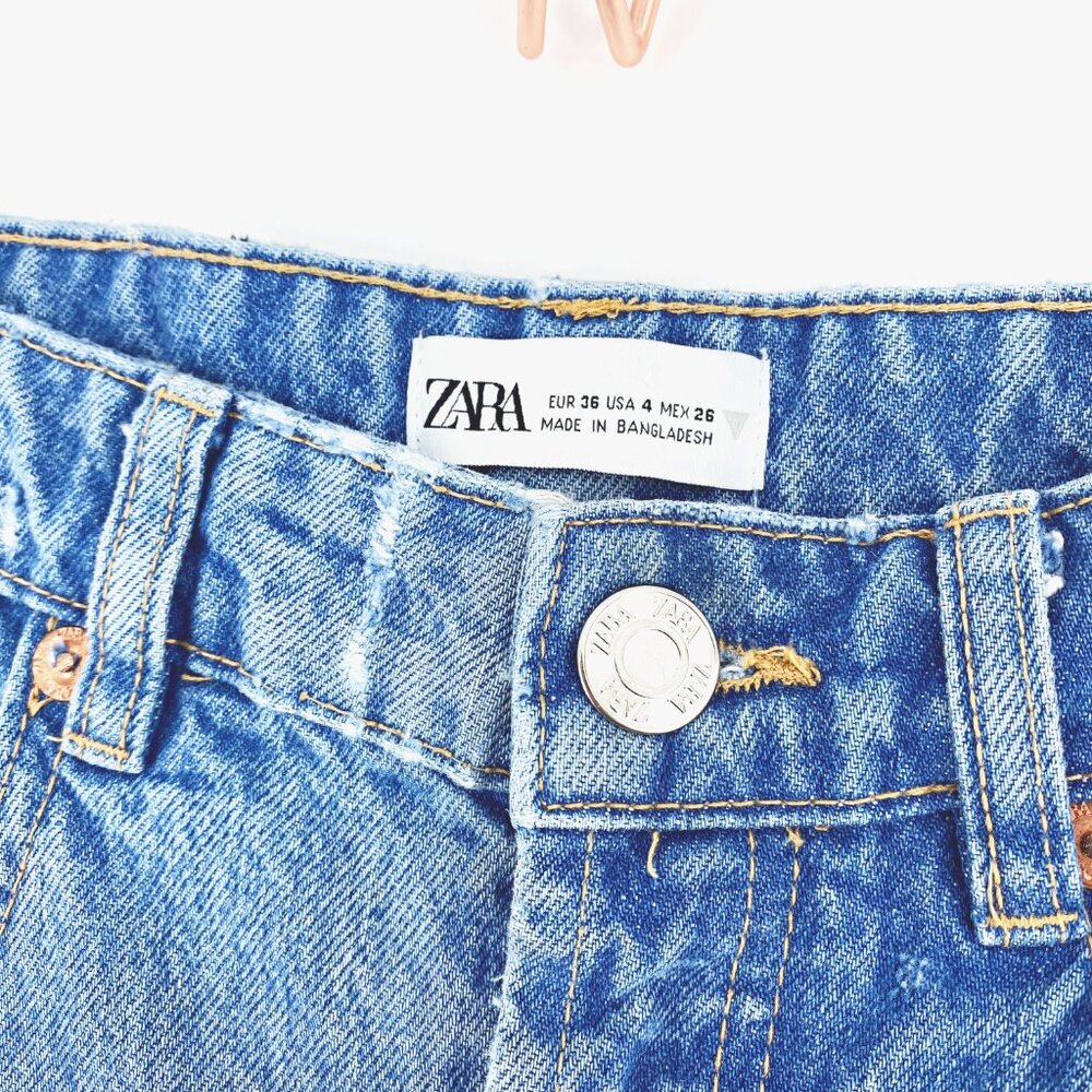Zara The 90s Straight Leg Jeans - Picture 7 of 11